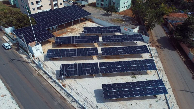 Seguidor solar para placa fotovoltaica em São Paulo