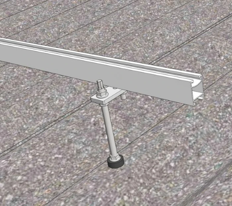 Suporte para painel solar telhado fibrocimento em São Paulo
